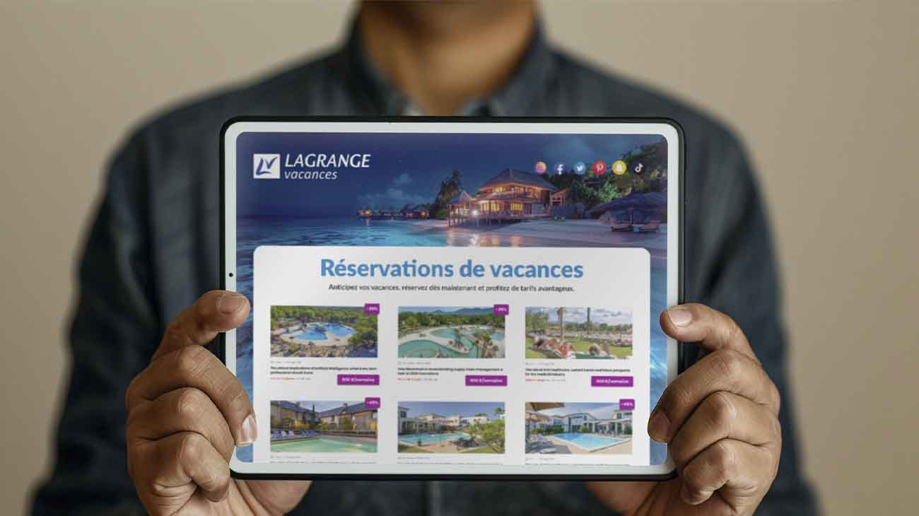 Ads emailing pour Lagrange vacances