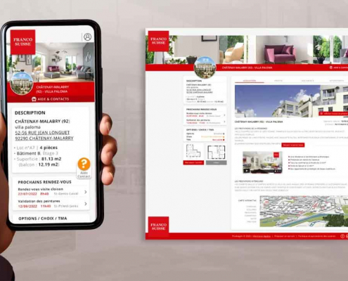 Promogim Site Internet, avec une interface et son application
