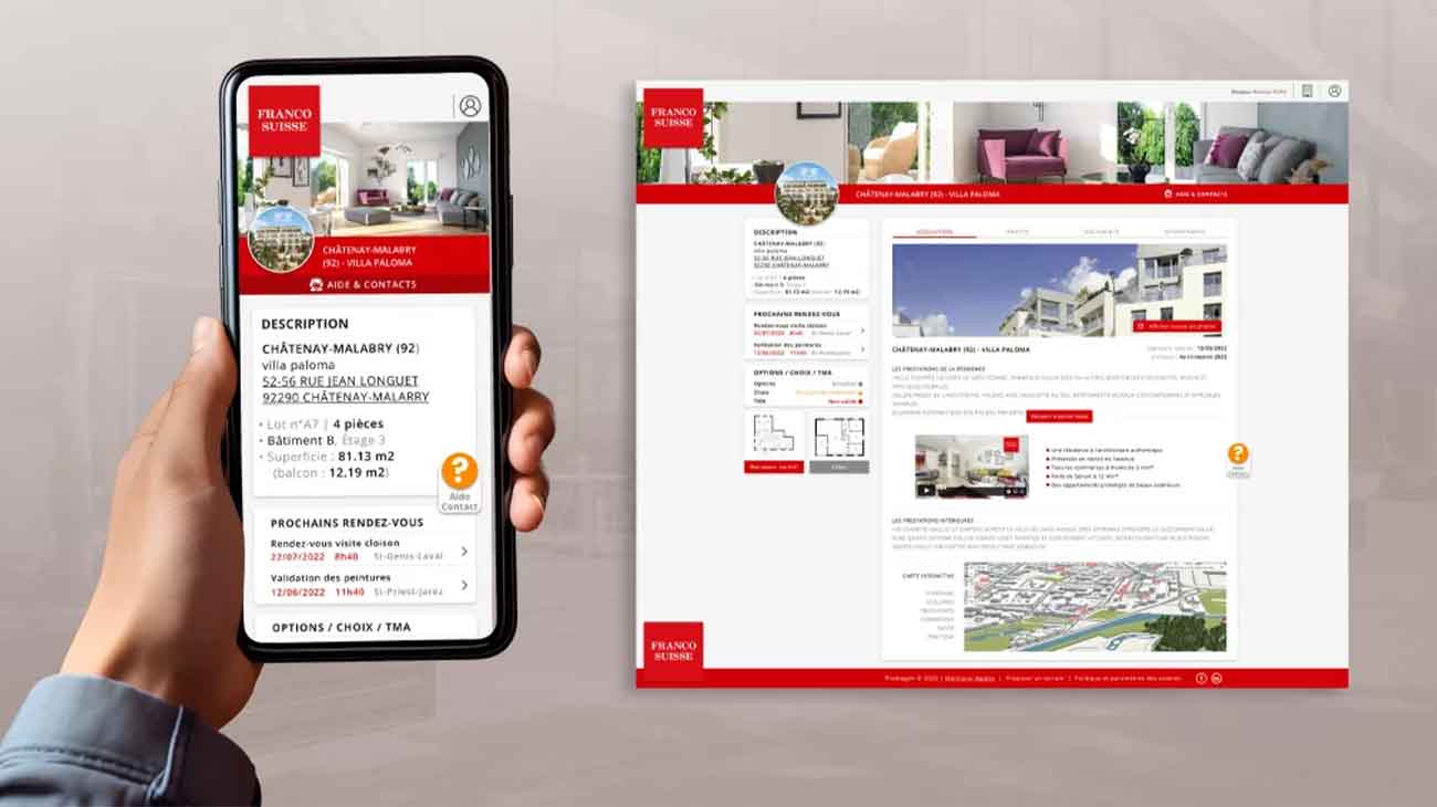 Promogim Site Internet, avec une interface et son application