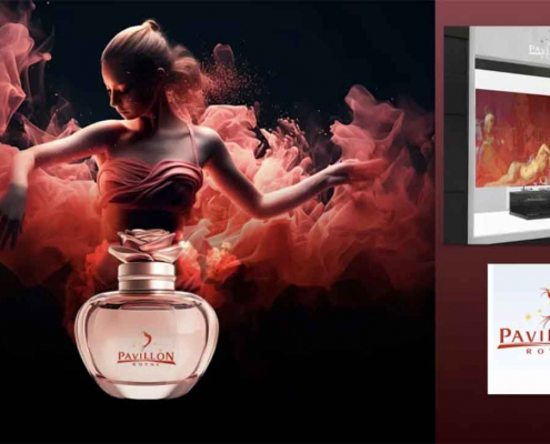 Pub et logo pour un parfum Pub et logo pour un parfum