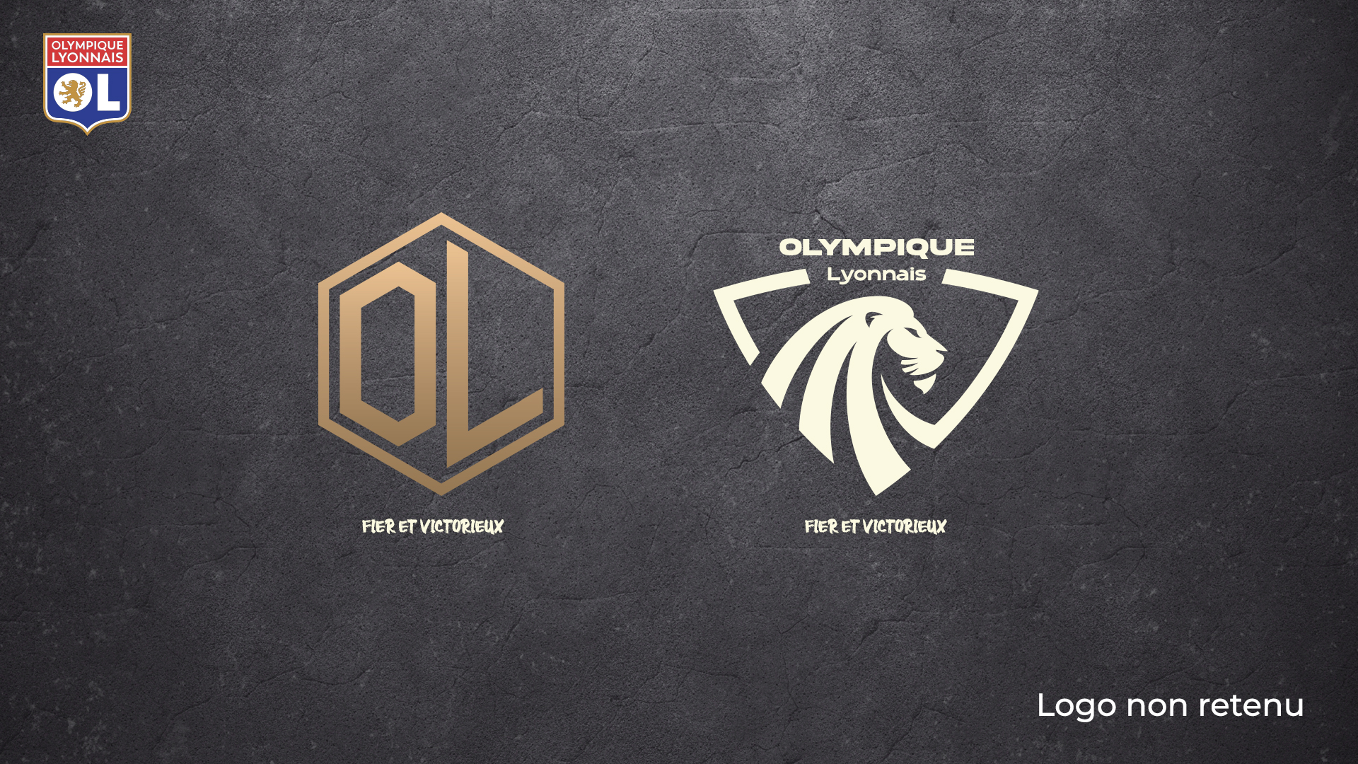 Olympique Lyonnais logo Olympique Lyonnais logo