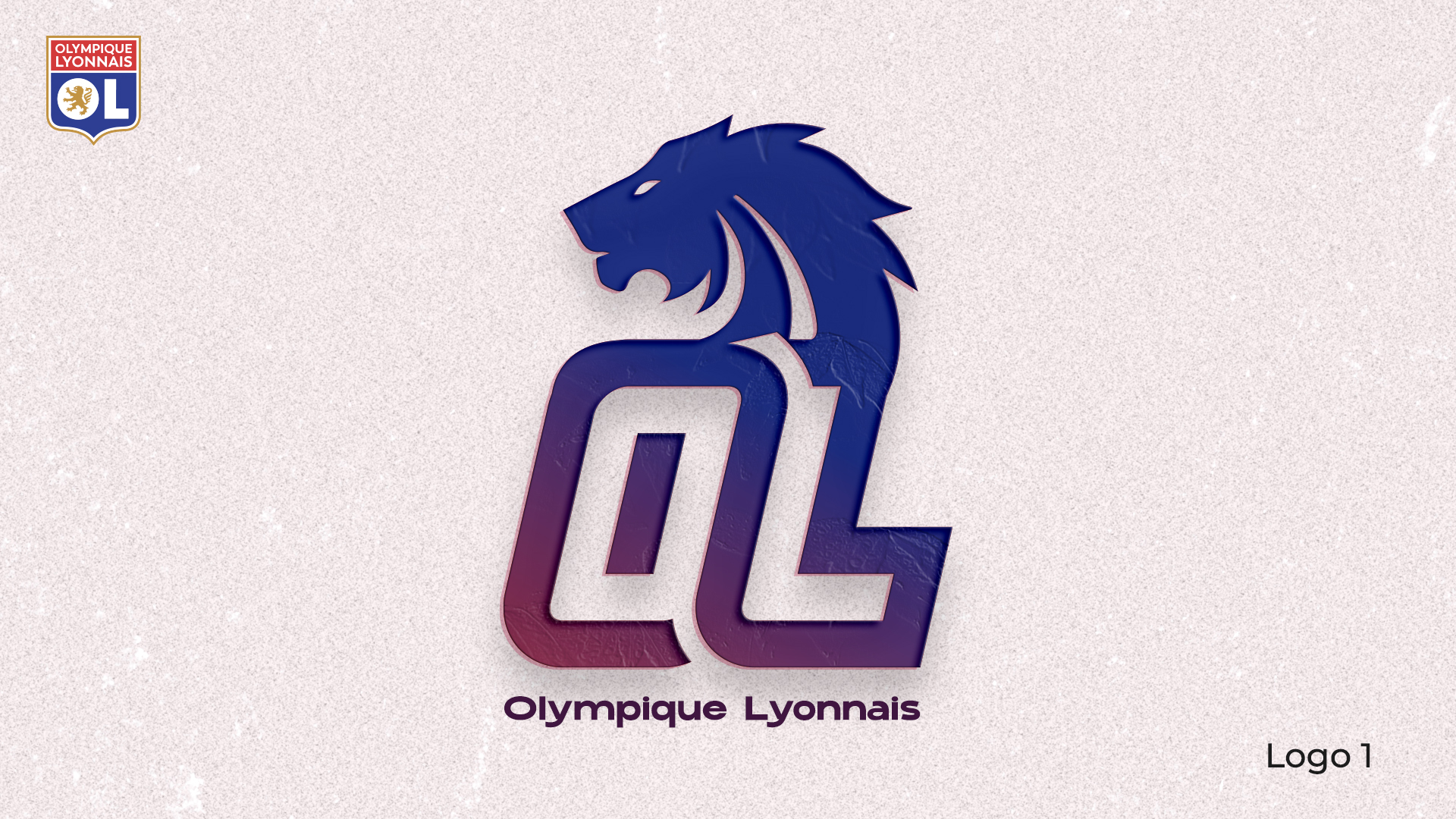 Olympique Lyonnais logo Olympique Lyonnais logo