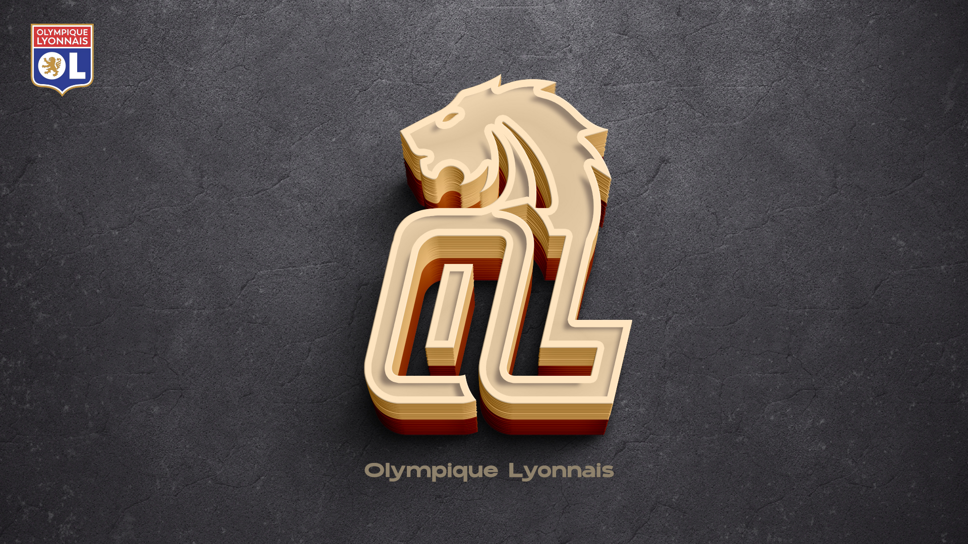 Olympique Lyonnais logo Olympique Lyonnais logo
