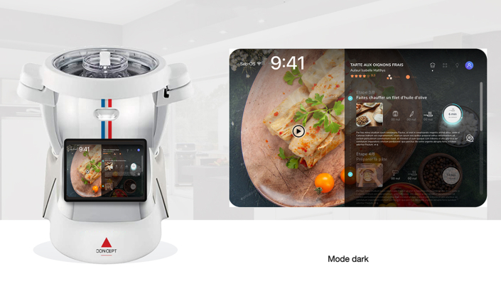 Interface culinaire Seb
